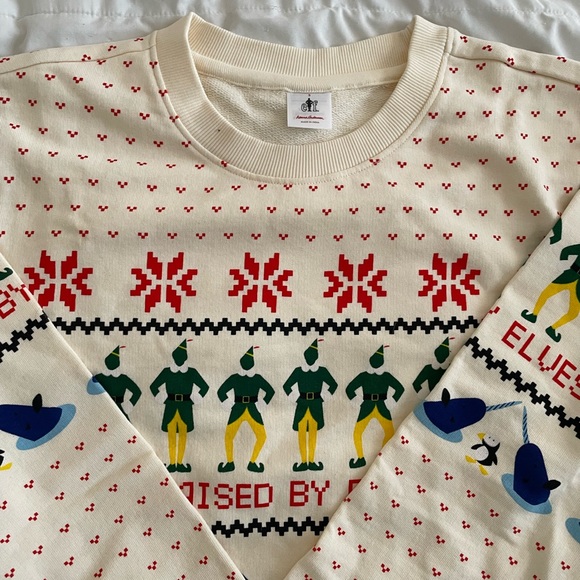 ⭐️ SOLD OUT ⭐️ Adult Warner Bros™ Elf Sweatshirt In French Terry - Size SMALL - Picture 4 of 4